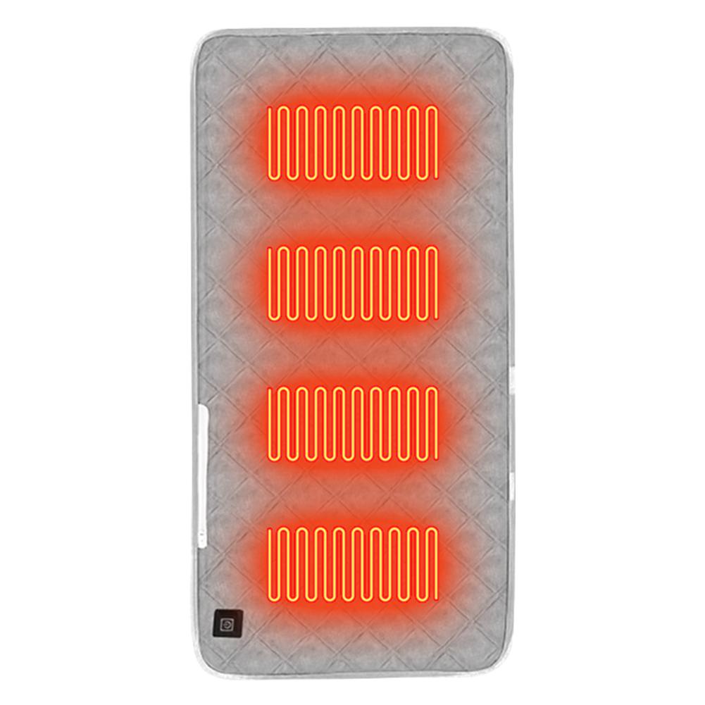 Электрический подогрев сиденья подушка USB питание складной подогрев стул подушка 3 уровня зимний теплый коврик для сиденья для кемпинга стадион