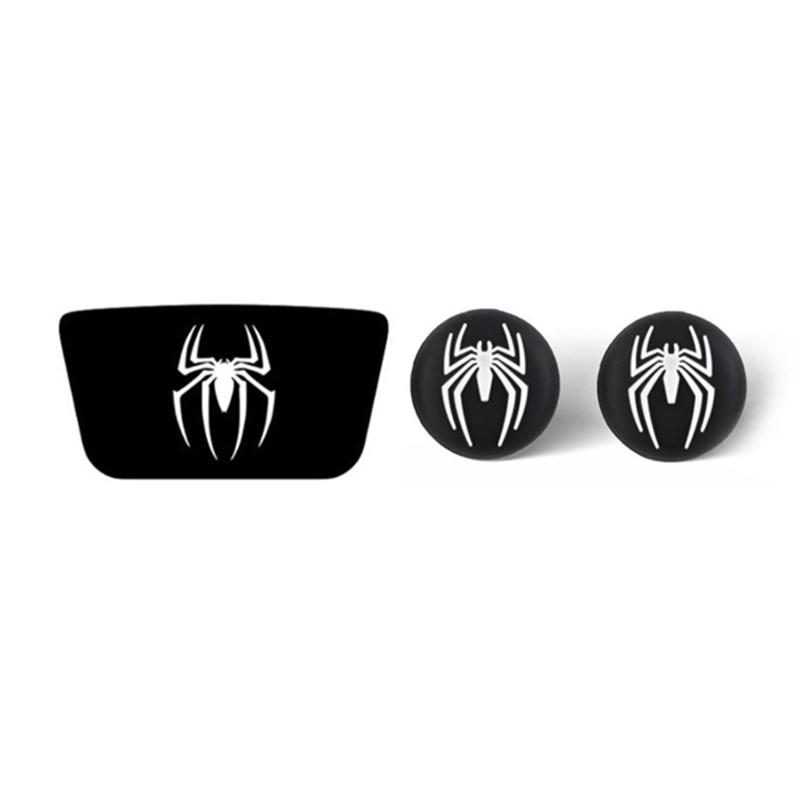 Silicone Rubber Thumb Grip Gaps and Touch Pad Sticker for PS5 Protective Joystick Cover Thumbstick Grips for PS5 Controller