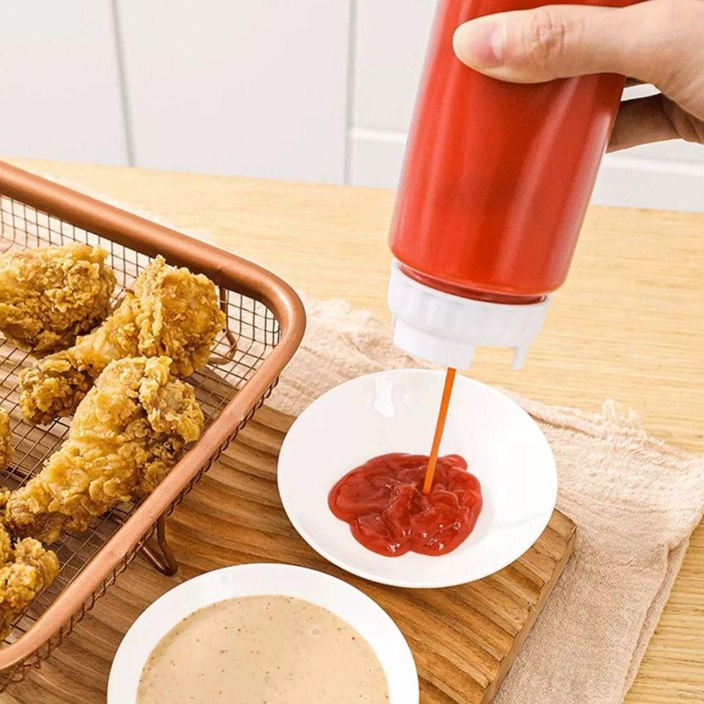 Kitchen Tools Squeeze Sauce Bottle Honey Mustard Salad Dressing Sauce Container  for Home Kitchen