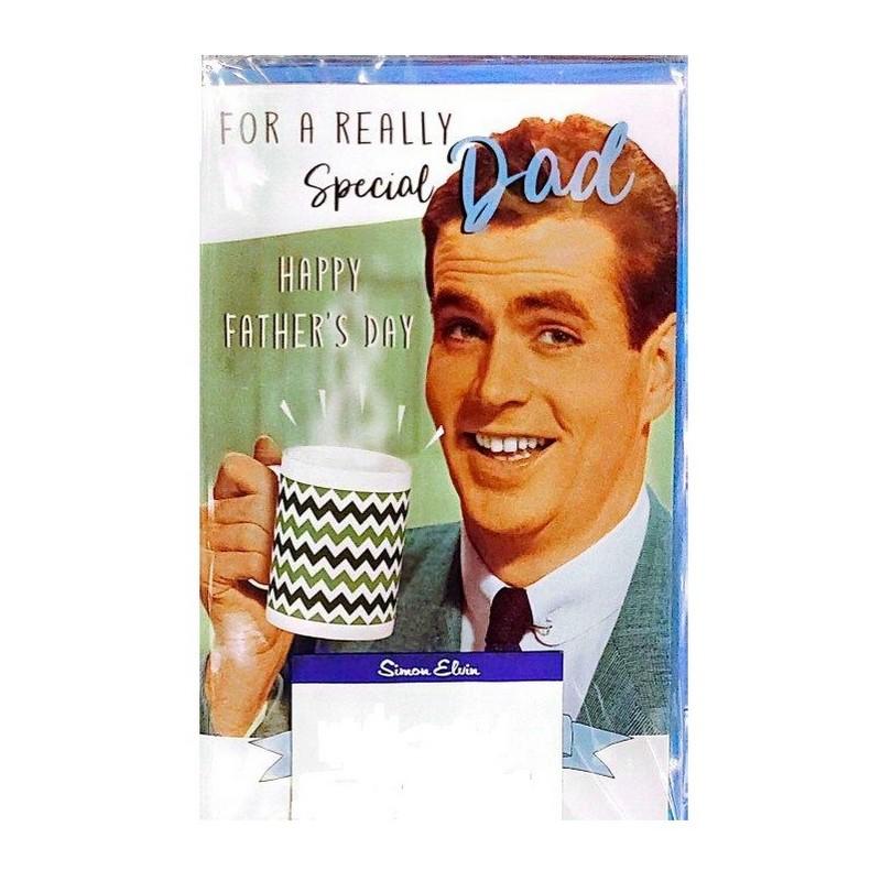 Simon Elvin Для действительно особенного папы Поздравительная открытка на День отца (Упаковка из 6 шт.)