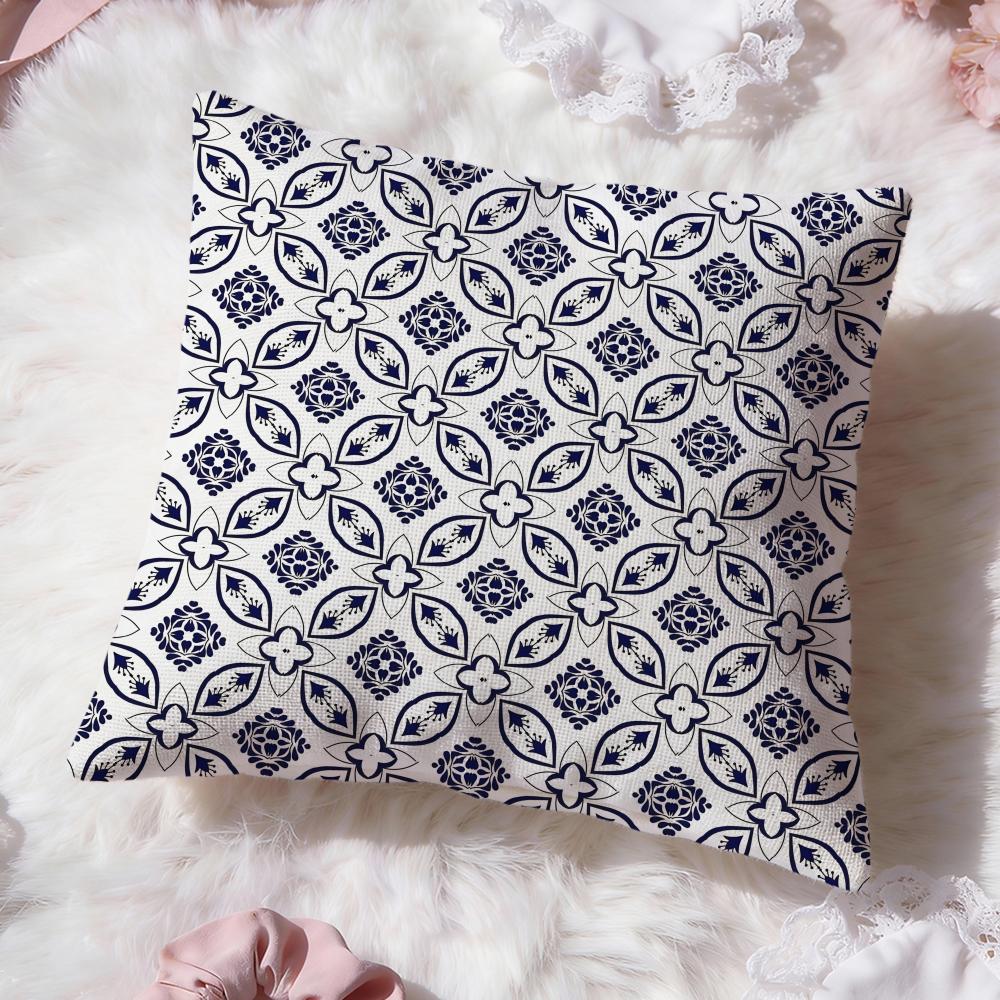 Bohemian pattern Cushion Cover Premium Comfort Reversible Pillow Cove Two in One Design for Any Room Car Interior