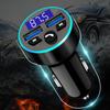 USB Автомобильный Беспроводной Bluetooth FM Радиопередатчик Автомобильный MP3 Радио Зарядный Адаптер FM Передатчик Автомобильный MP3 Плеер Двойной USB FM Плеер