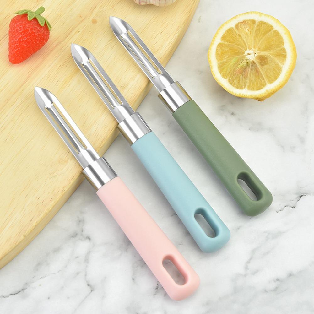 Non-slip Vegetable Fruit Peeler 2 in 1 Peeling Knife Grater Stainless Steel Melon Planer  Carrot
