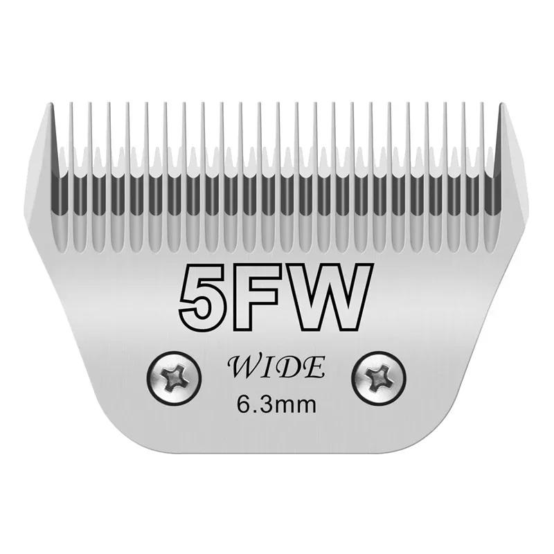 Animal Grooming Detachable Wide Blade Compatible with Andis AG, AGC,BDC,BG,DBLC,FHC,MBG,SMC/Oster A5/Wahl KM 10 Dog Pet Clippers
