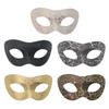 Plastic Jazz Mask Reusable Half Face Mask Retro Halloween Masks  Christmas