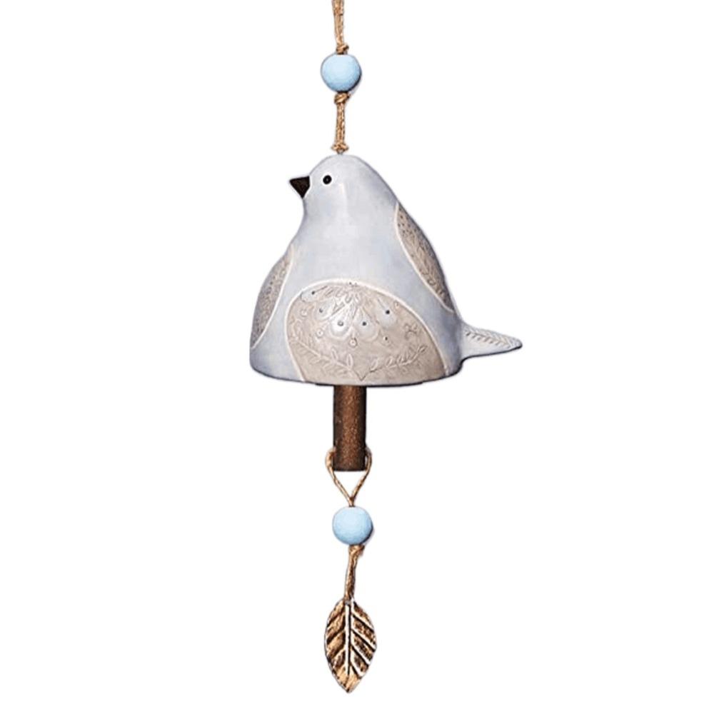 Resin Wind Chime Hand Painted Hanging Ornaments Wind Bell Bird Song Bell Wall Decoration