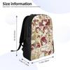 Ogawa Yuzuriha Anime Backpack Cartoon Travel Bags 3D Printed Casual Daypacks-SYS379