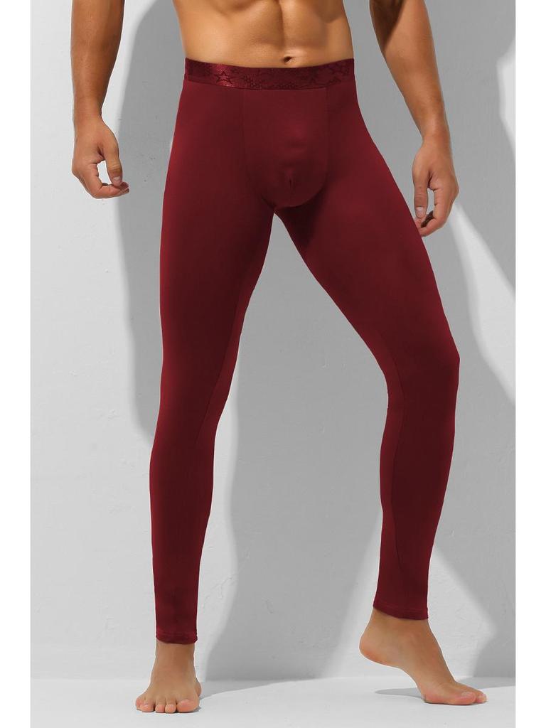 Мужские антибактериальные леггинсы Bullet-Type с внутренним утеплителем в области промежности