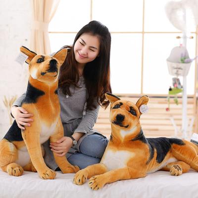 Креативная игрушка-симуляция собаки, плюшевая кукла, лежащая собака, мультяшная, персонализированная подушка, офисная подушка для бросания, подарок для девочки