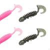 30x Wave Fishing Lures, Swinging Accessories Lures Worms for Mandarin