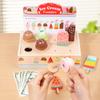 Wooden Children Role-play Play House Ice Cream Ice Cream Simulation Sale Store Commissary Educational Toys