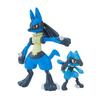 BANDAI SPIRITS Pokémon Plastic Model Collection 44 Select Series Riolu & Lucario Pre-Colored Plastic Model