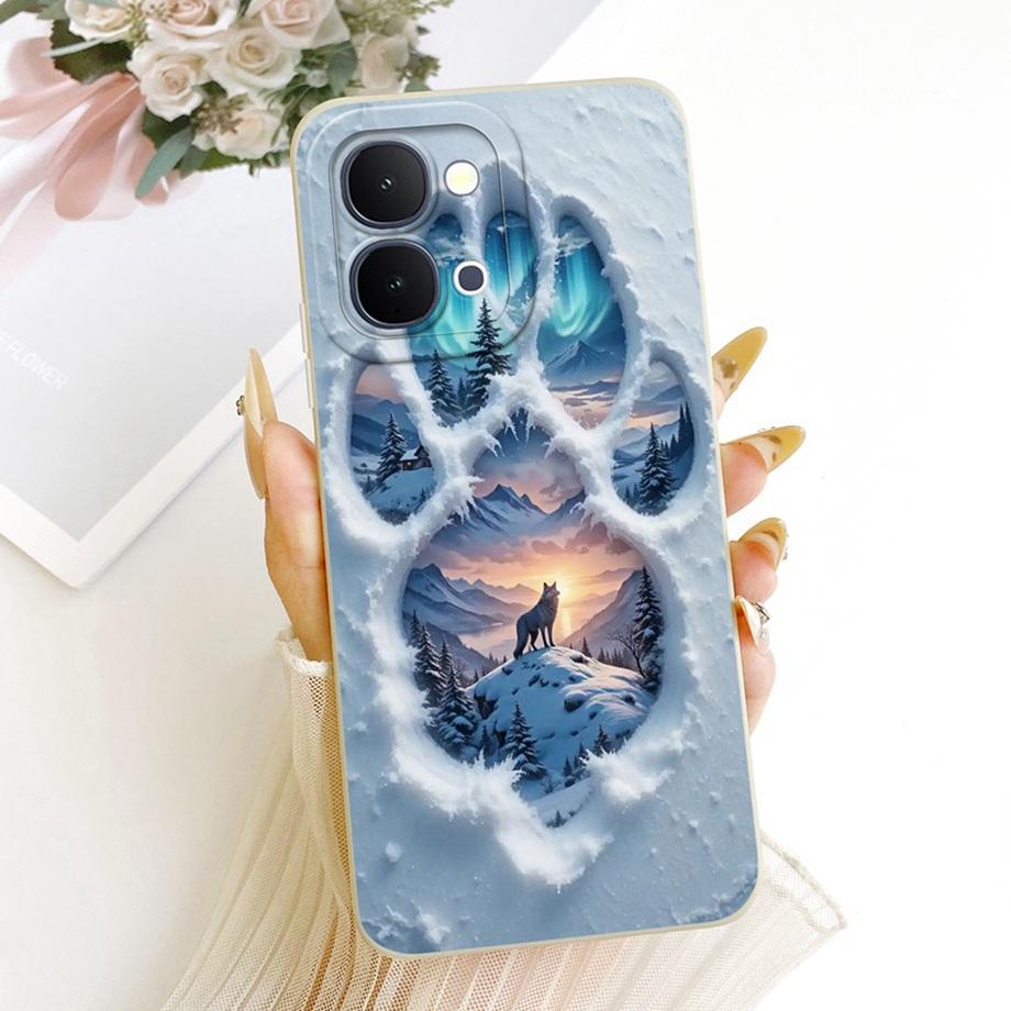Soft Liquid Silicone Phone Case For Vivo Y31D 4G Capa Cat Cartoon Dragon Animals Bumper For Vivo IQOO Z11X Y51 PRO Y500i Cover