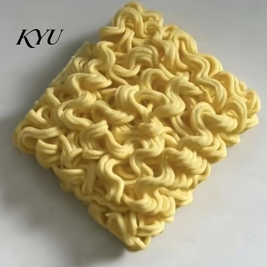 Decorative PLA Plastic Crafts 3D Printed Instant Noodle Figurine, Realistic Ramen Snack Desk Ornament, Trendy Desktop Displays Creative Food