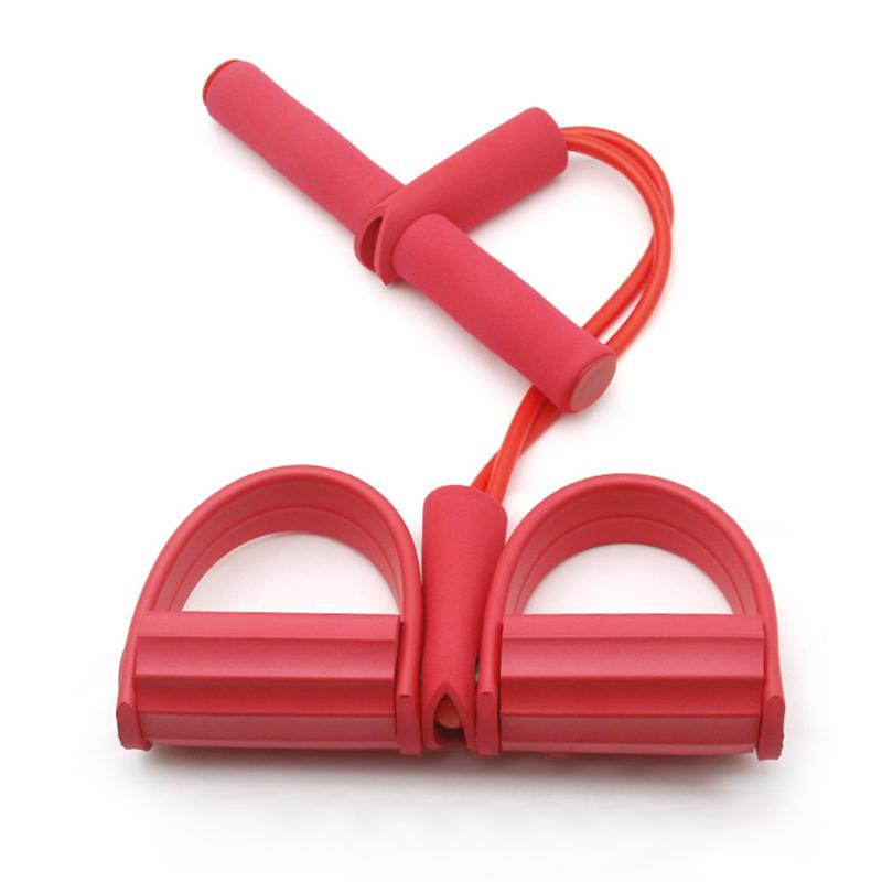 4 Сопротивление эластичный канат тренажер брюшной эластичный ремень для домашнего спортзала спортивные упражнения фитнес-оборудование