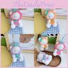 Soft And Huggable Plush Keychain Bears Sweet Fruit-themed Mini Stuffed Animals For Kids And Adults