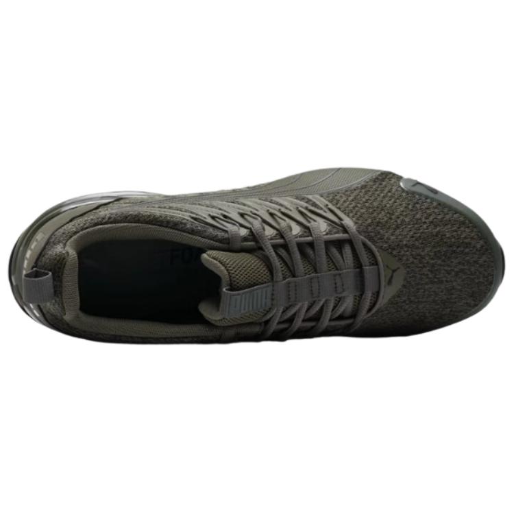 Puma Voltaic Evo Premium Удобные Универсальные Дышащие Беговые Кроссовки Унисекс Кеды Армейский Зеленый 311973-06