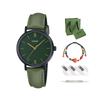 Casio Женские стандартные часы зеленого цвета серии LTP-VT02BL-3A LTP-VT02BL-3A