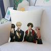 Anime Spy x Family Pillow Cushion Cover Pillowcase Living Room Sofa Home Decor Customized
