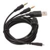 Headphone Cable 3 In 1 Plugs Replacement Gaming Headset Cord with Light for Steelseries Arctis 3 5