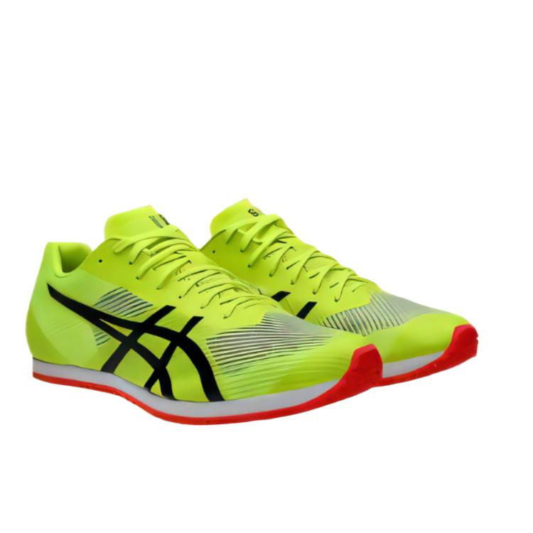 Asics Windsprint 3 Удобные Модные Низкие Кроссовки для Бега Мужские кроссовки Желтый Черный 1093A208-750