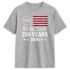US 250Th Anniversary TShirts Unisex Vintage 100 Cotton Tee Shirt Crew Neck Short Sleeve T Shirts Plus Size Clothes