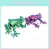 Креативная 3D-печатная модель лягушки, шарнирная, коллекционная, современный дизайн, декор для дома