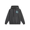 Li Ning Basketball Series Pullover Hoodie Long Sleeve Sweatshirt Men Hoodies Dark-Gray AWDU085-7