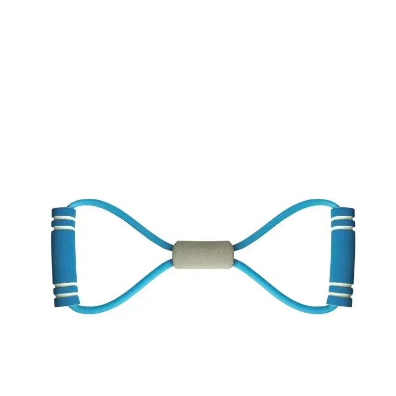 Adjustable Resistance Bands Set, 4-Tube Elastic Fitness Bands for Home Workout – Multifunctional, Portable, Anti-Slip Pedal & Pull Rope