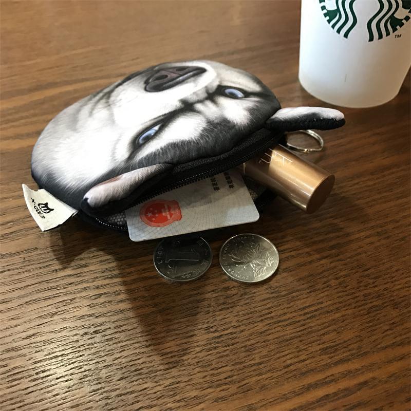 Hot-Selling Creative Husky Doge Coin Purse – Mini and Fun Design