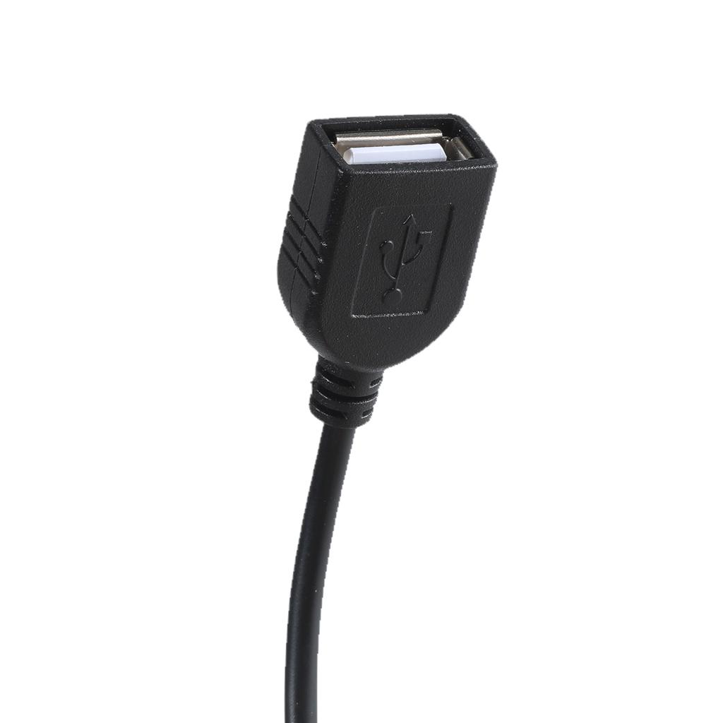 32cm USB Power Extension Cord With Red Indicator Light And On/Off Switching Button for USB Devices Support 5V2A Charging