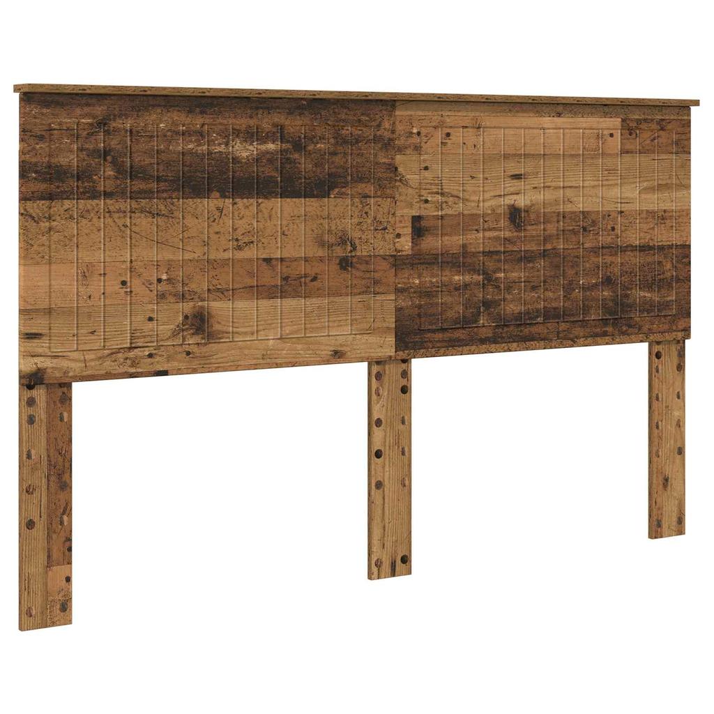 Headboard with Reclaimed Wood Look 160 cm Particleboard