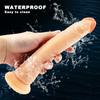 Eggless Fake Penis Soft Realistic Fake Dick Penis Sucker Butt Plug Sex Toys Vagina Anal Sex Toys Masturbation Dildo