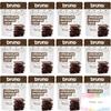 Bruno Crispy Chocolate Brownie, 60g X 12 Pieces, with Original Message Card