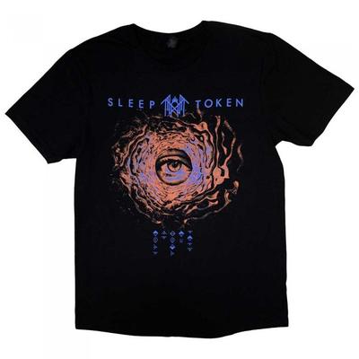 Футболка унисекс для взрослых с надписью «Vortex Eye»