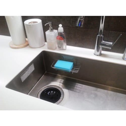 Химическая губка Nihonkeika High-Home Clean, Быстро отводит воду и гигиеничная, Синяя, 7,5 x 11,5 x 3,5 см