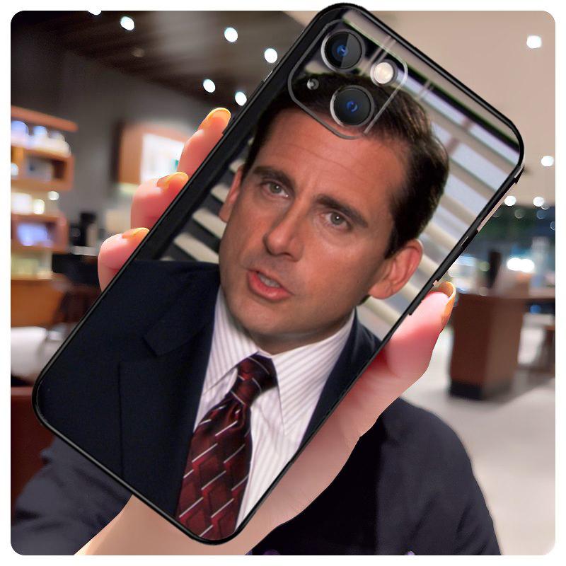 Michael Scott The Office Case For iPhone 16 Pro Max 14 13 12 11 15 17 Pro Max mini 15 16 Plus 16e 17 Air Phone Cover