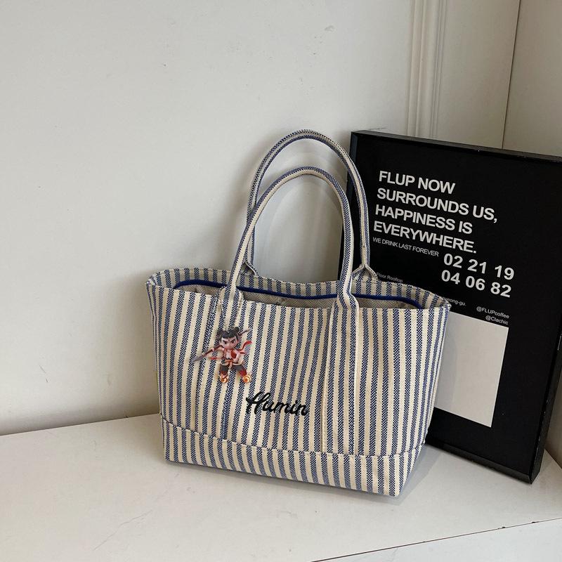 Холщовая сумка-мессенджер класса Commuter Женская большой вместимости 2025 Новая Повседневная Весна и Лето Универсальная Премиальная Сумка-тоут на плечо