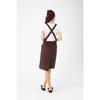 Cute and stylish women's ribbon apron, Chocolat, TO146