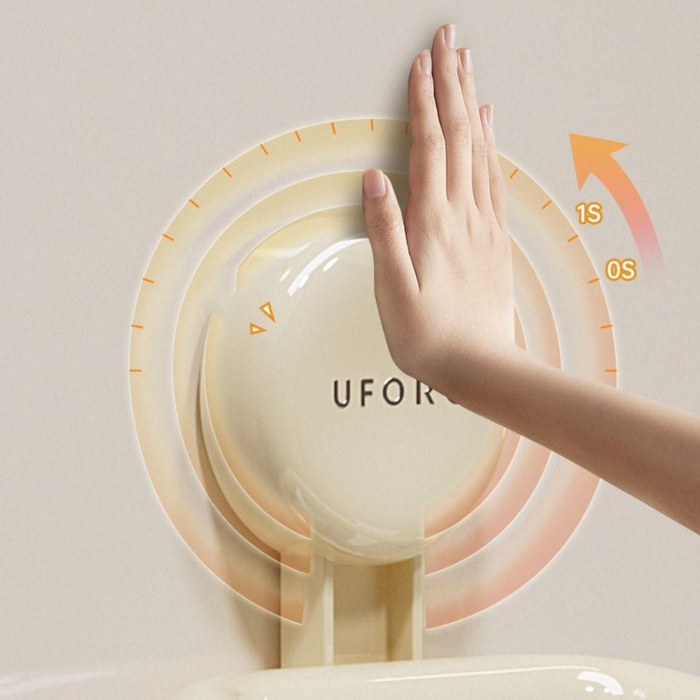 Настенный держатель для зубных щеток, прозрачная полка для хранения в ванной, новая полка для хранения в туалете