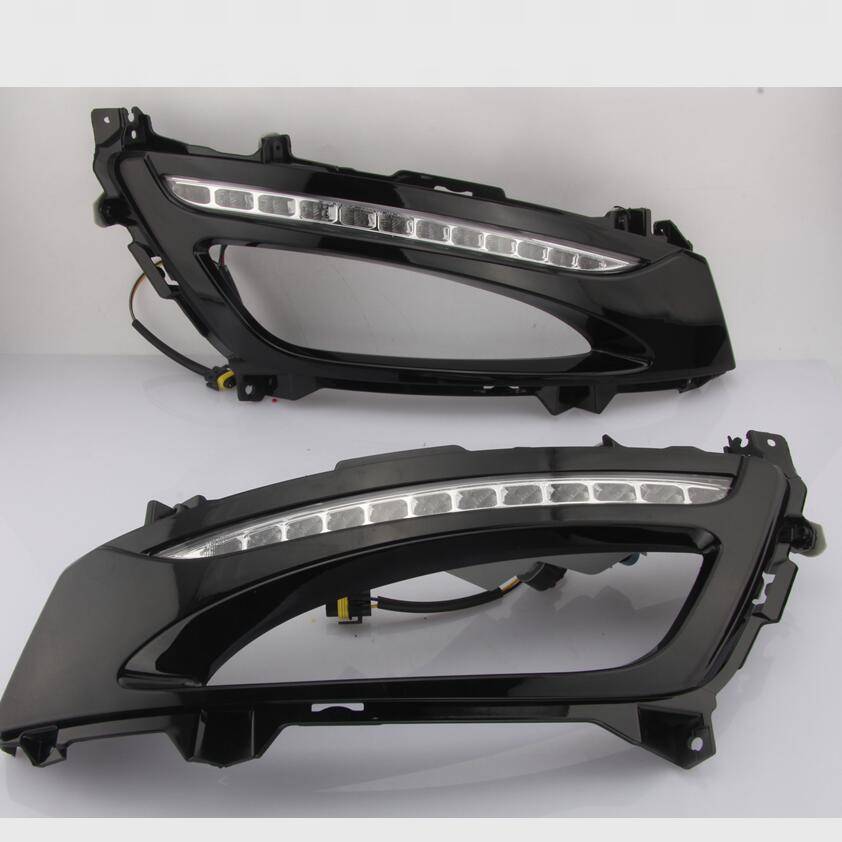 Kia K5 (2011-2013) Сборка дневных ходовых огней и противотуманных фар