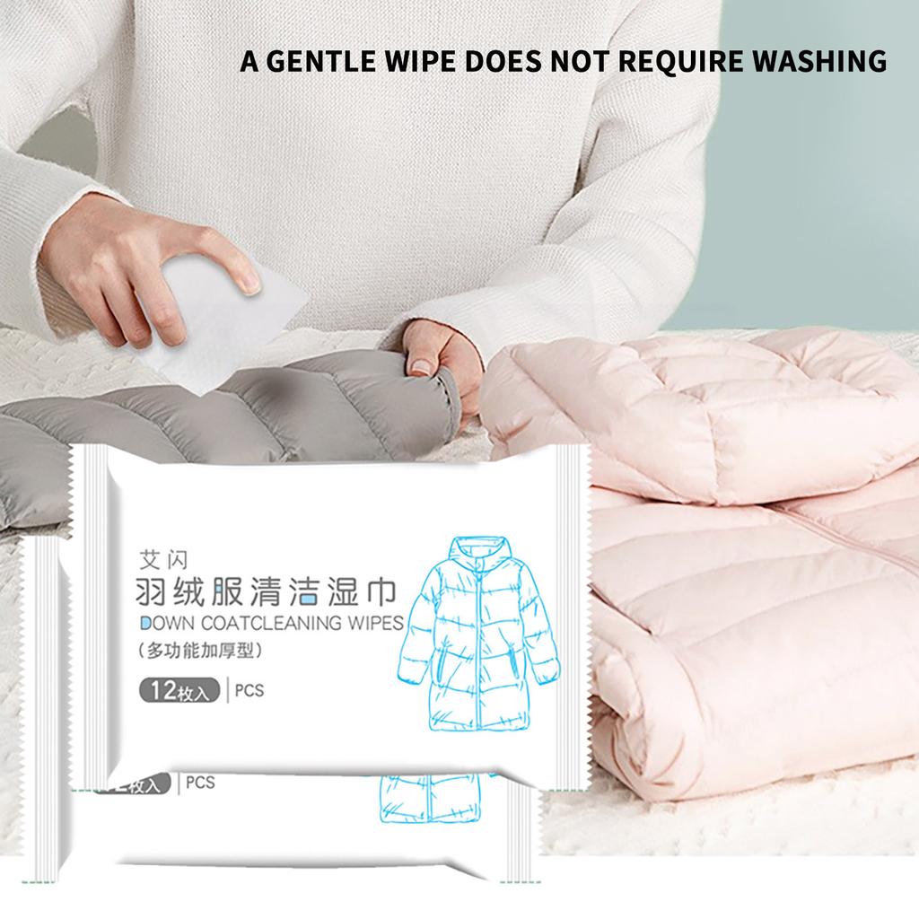 Пуховик, химчистка, дезинфицирующие салфетки для стирки, 5 мл