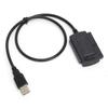 USB To Serial ATA Converter External Adapter USB 2.0 Easy Drive Line for SSDHDD Data Transfer