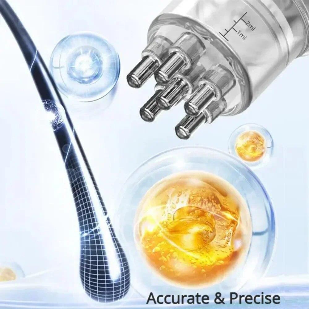 Аппликатор для кожи головы, жидкая расческа, портативная мини-массажная расческа, эфирное масло, жидкий направляющий массажер против выпадения волос, инструменты для ухода за кожей головы