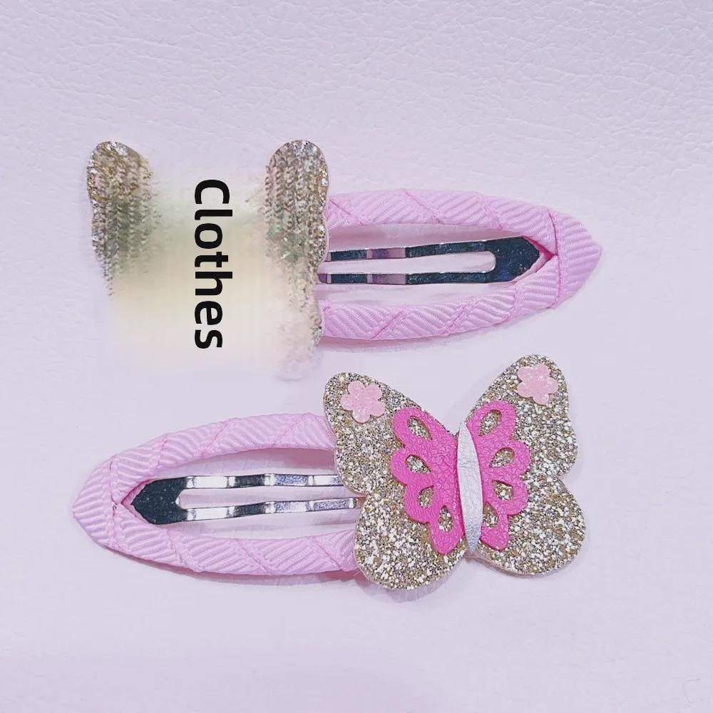 Детские блестящие аксессуары для волос с животными: Заколки-невидимки «Кролик», «Бабочка», «Гитара», «Щенок»