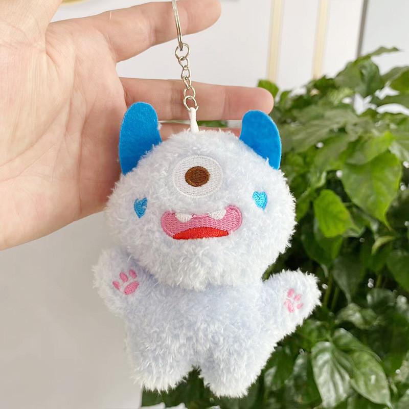 Charming One-eyed Monster Plush Backpack Pendant Toy Doll Perfect For Gifts