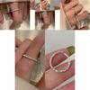 Stylish Minimalist Geometric Copper Ring For Women Ins Luxury Design 2023 Spring
