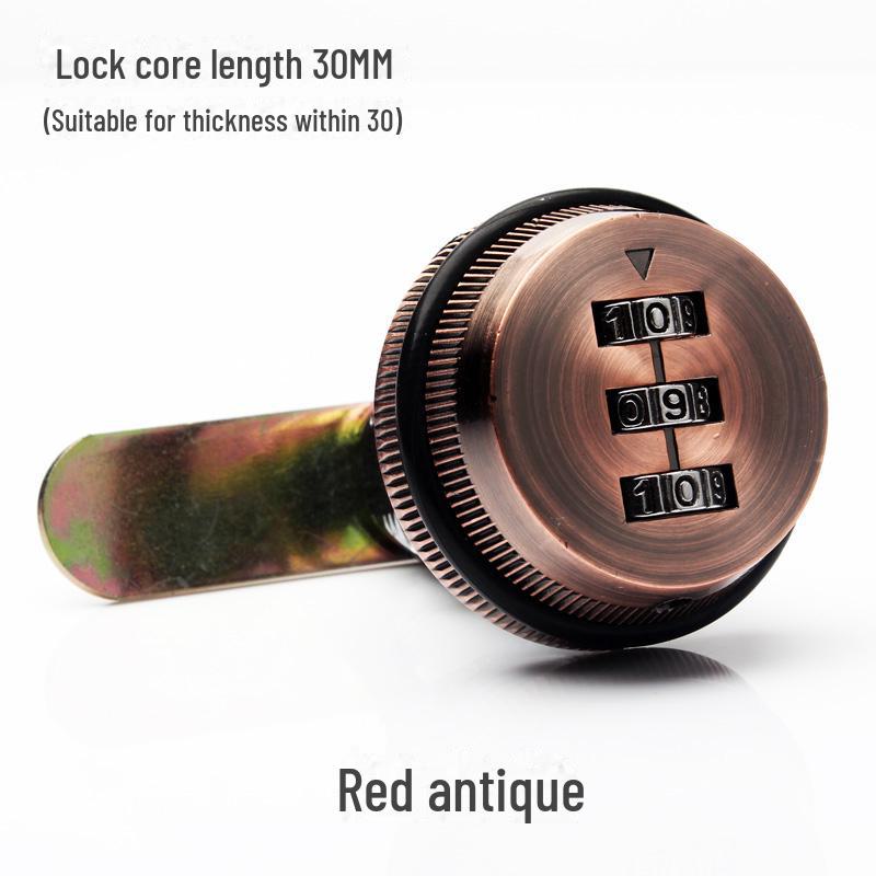 A18 Multi-Purpose Metal Lock: Desk Drawer, Cabinet, Mailbox, Furniture, Anti-Theft Locker.