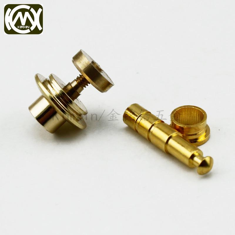 10pc/lot In stock Copper material dark lock button lock Wooden box hardware accessories Box Lock watch box stretch lock W-062
