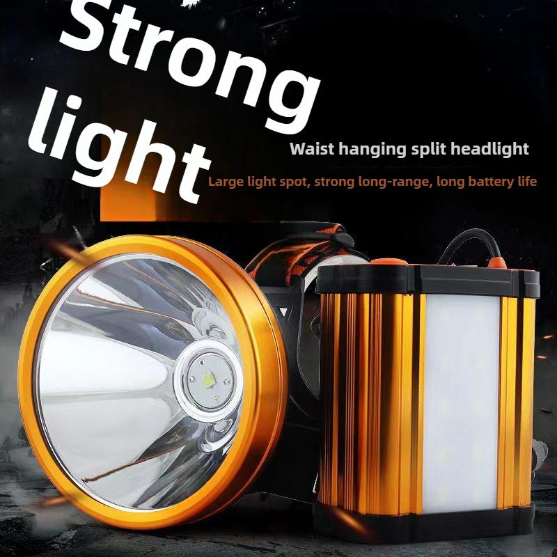 Перезаряжаемый светодиодный фонарь P9012V постоянного тока для ночной рыбалки